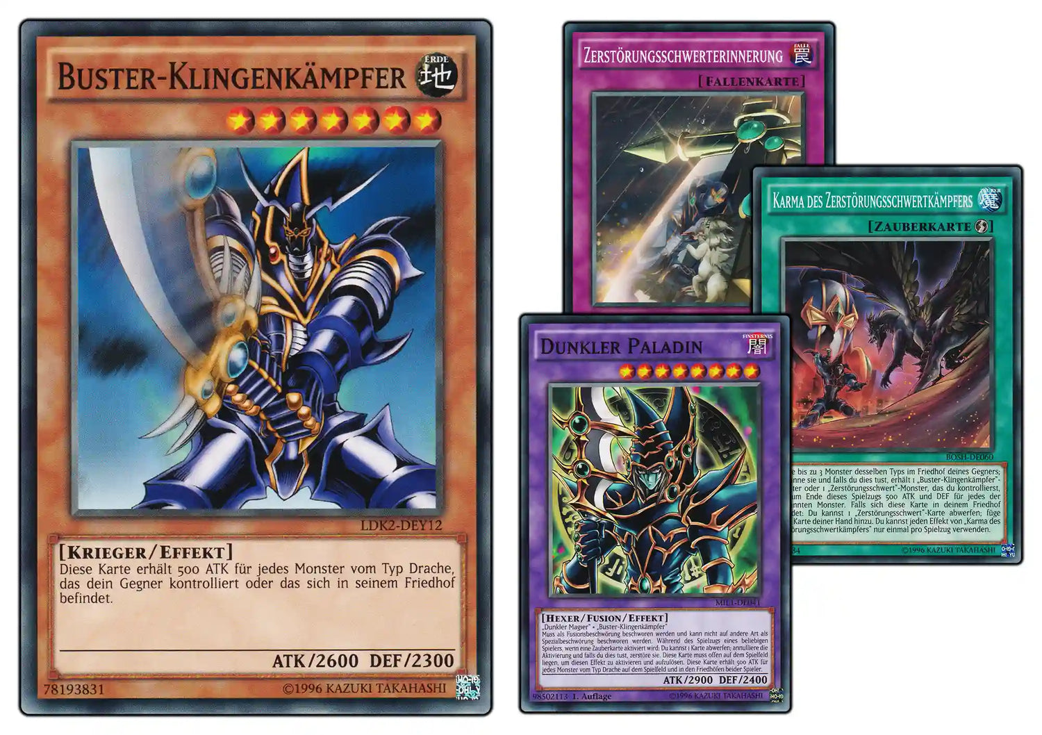 Yu-Gi-Oh! Buster-Klingenkämpfer Themendeck