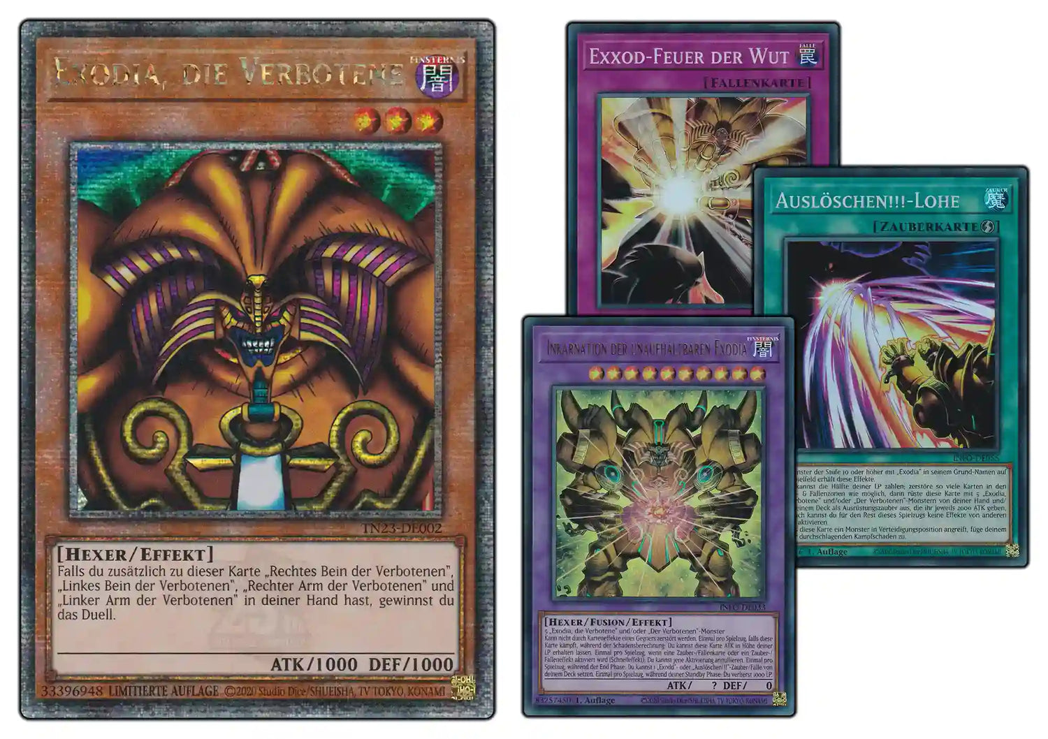 Yu-Gi-Oh! Exodia Themendeck