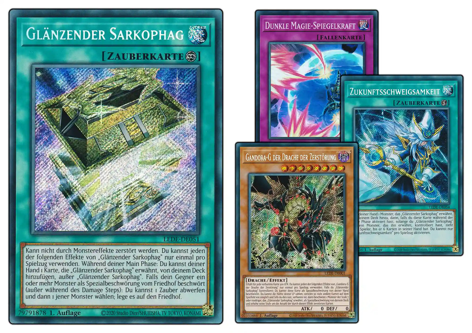 Yu-Gi-Oh! Glänzender Sarkophag Themendeck