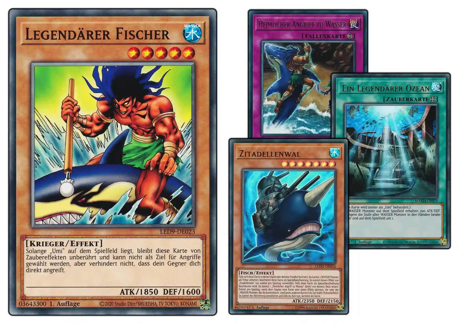 Yu-Gi-Oh! Legendärer Fischer Themendeck