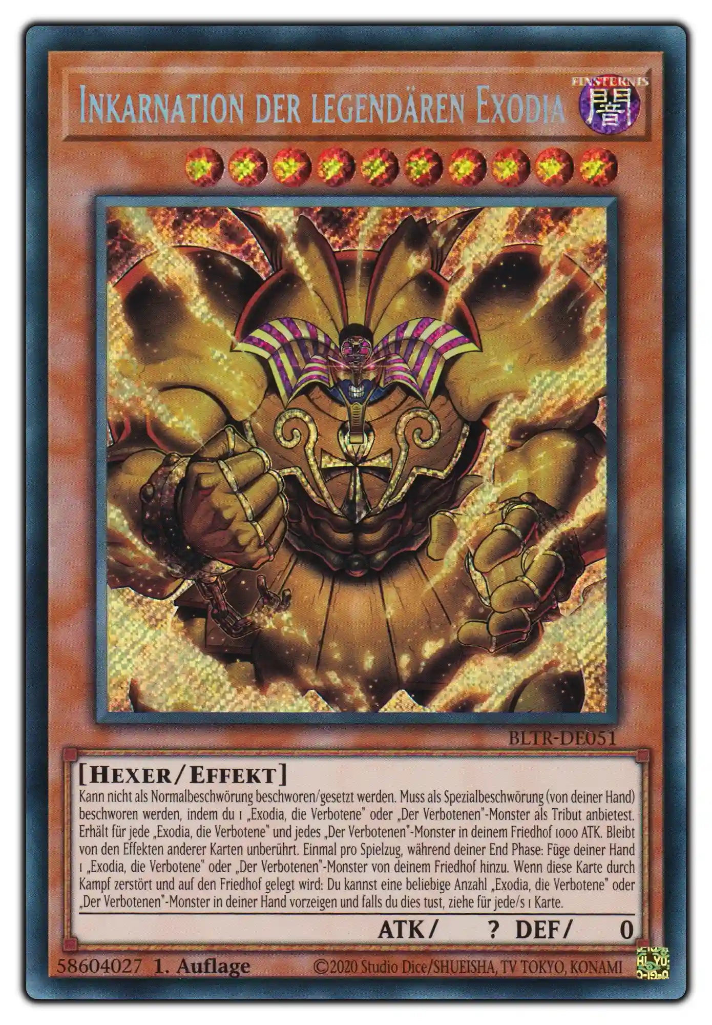 BLTR-DE051 Inkarnation der legendären Exodia