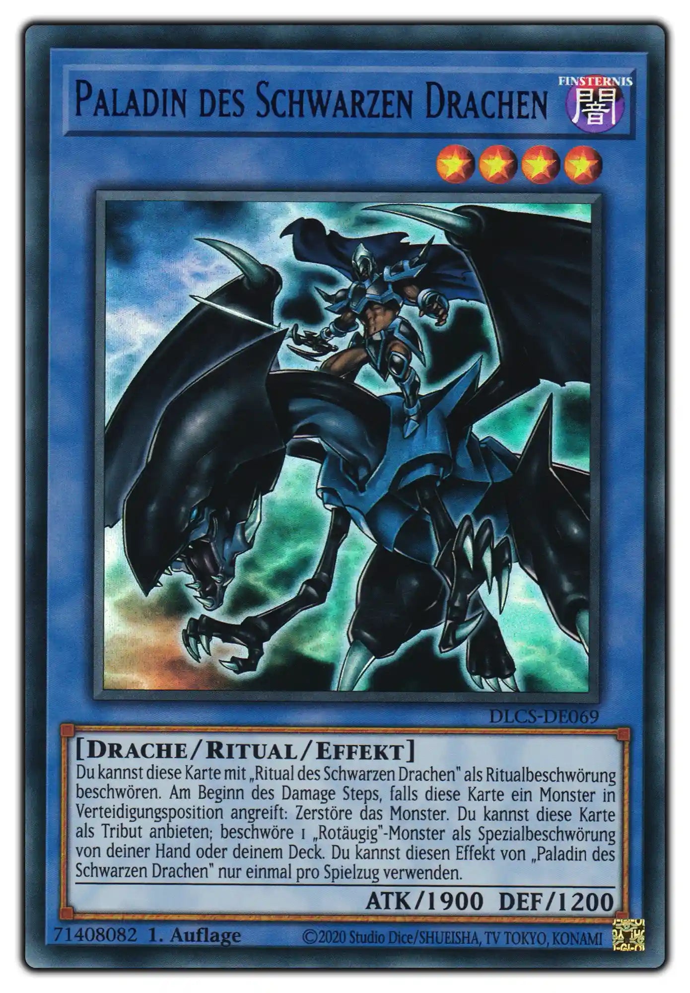 DLCS-DE069 Paladin des Schwarzen Drachen Blue