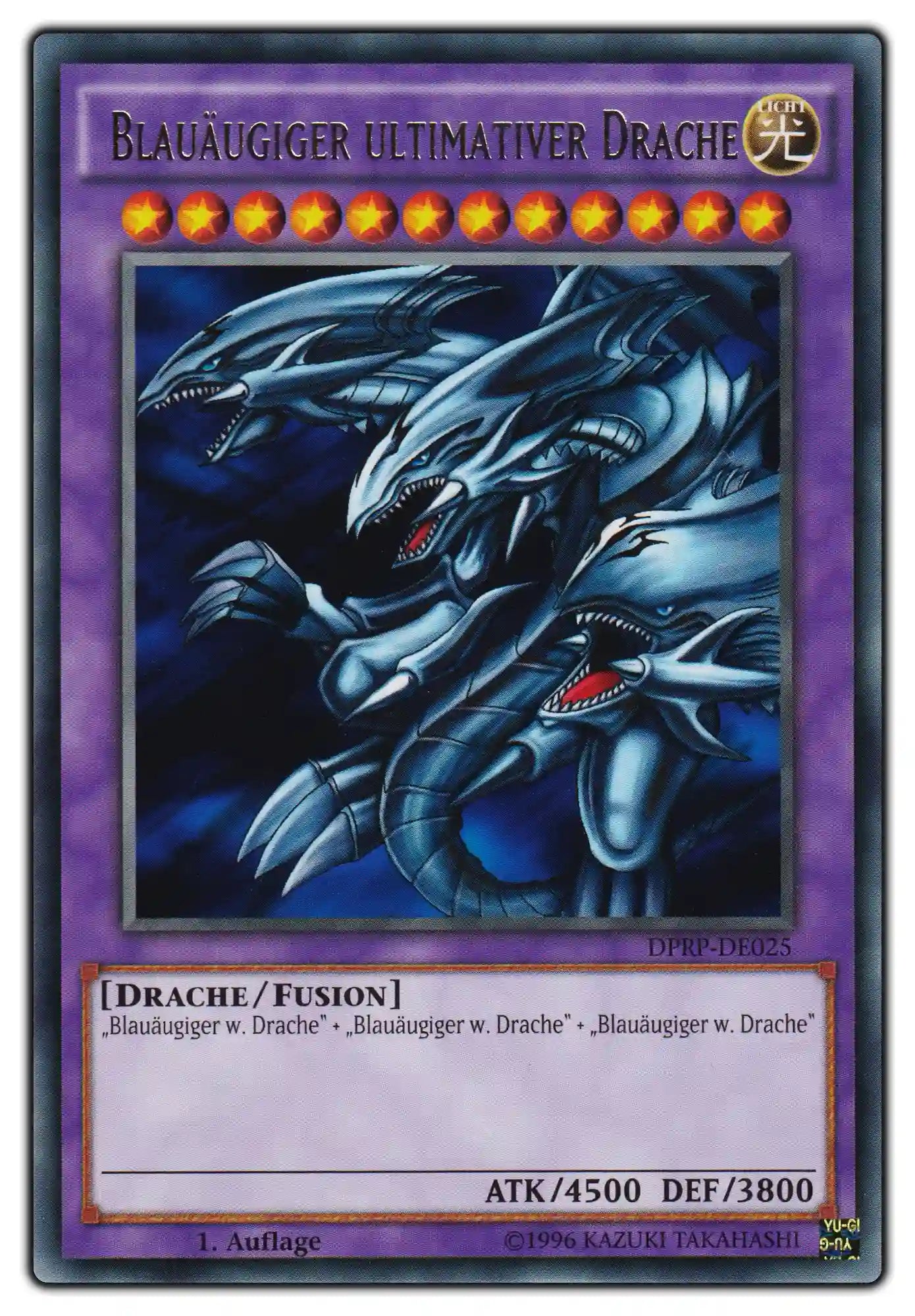 DPRP-DE025 Blauäugiger ultimativer Drache