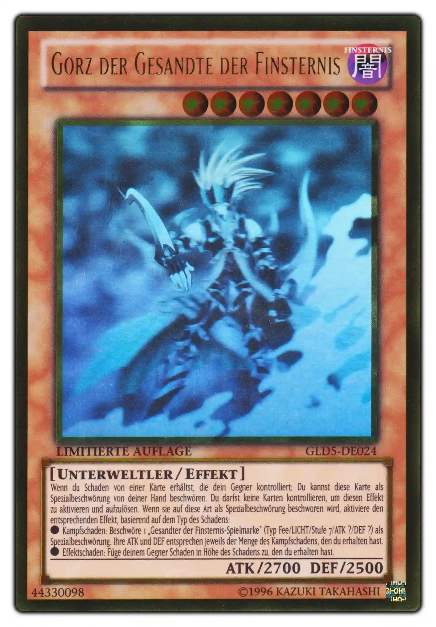 GLD5-DE024 Gorz der Gesandte der Finsternis Ghost Rare