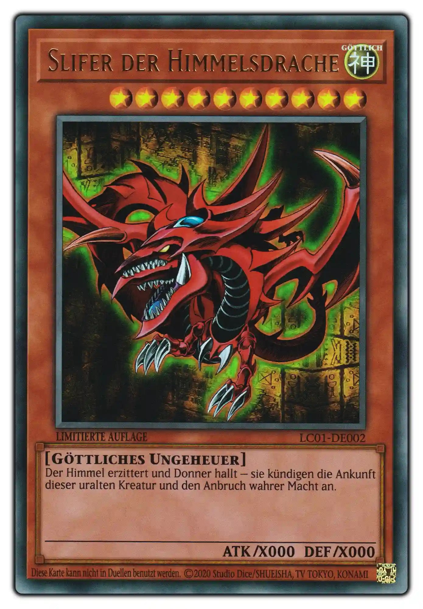 LC01-DE002 Slifer der Himmelsdrache Ultra Rare