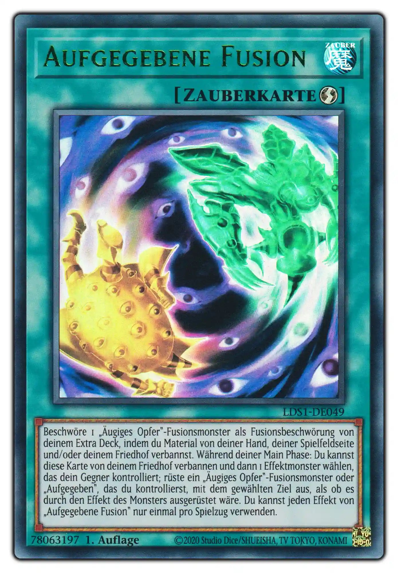 LDS1-DE049 Aufgegebene Fusion Green Ultra Rare