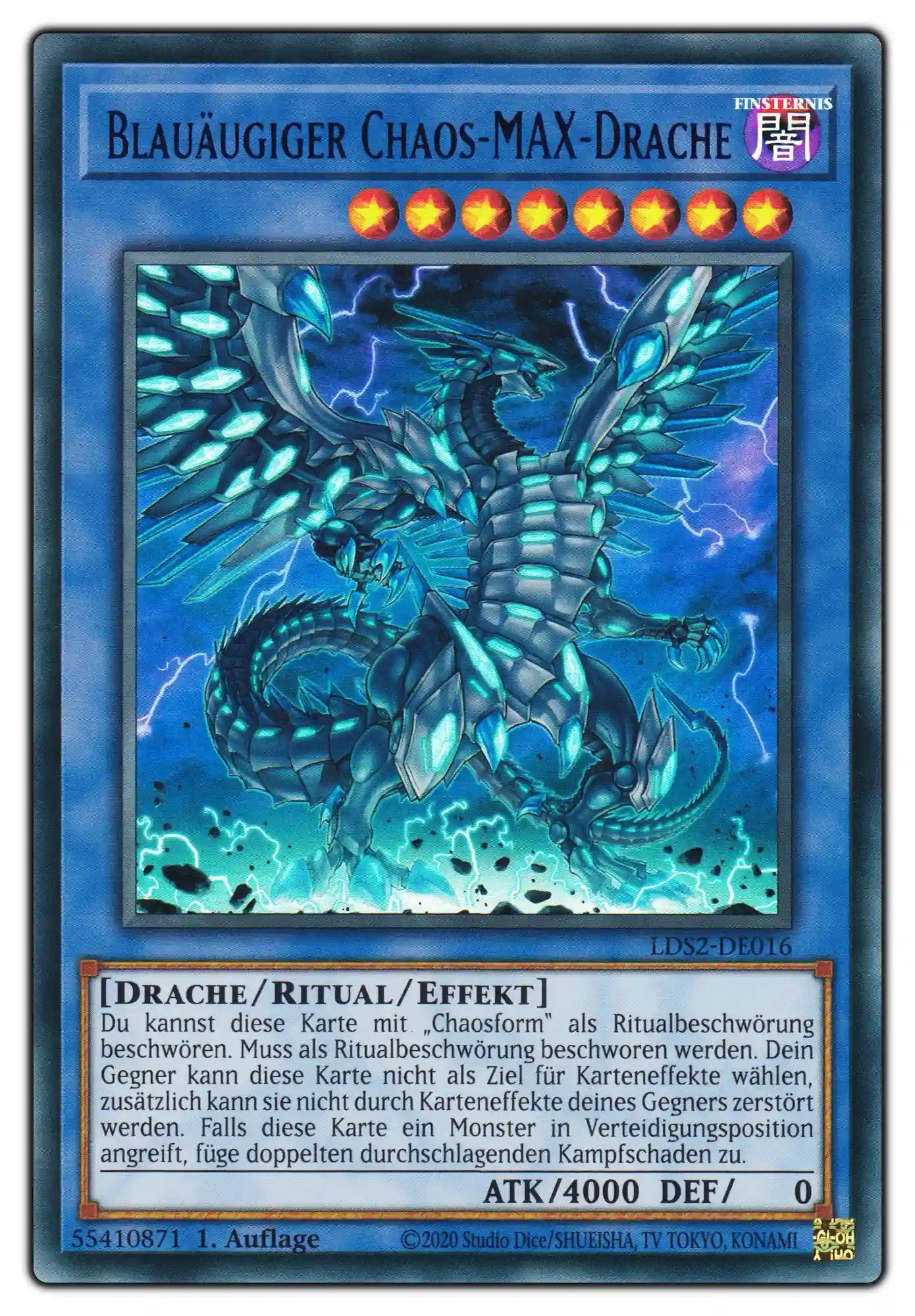 LDS2-DE016 Blauäugiger Chaos-MAX-Drache