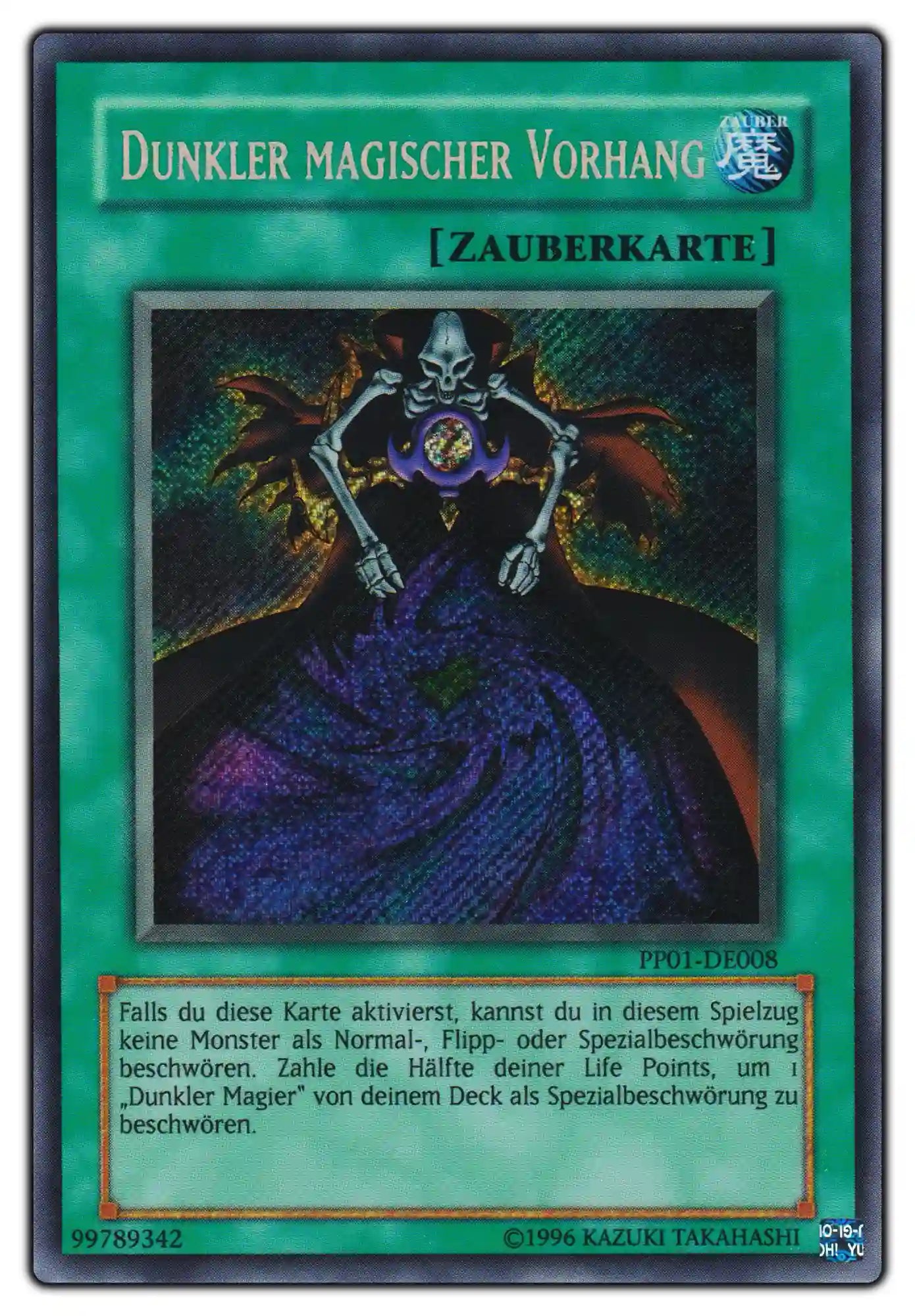 PP01-DE008 Dunkler magischer Vorhang