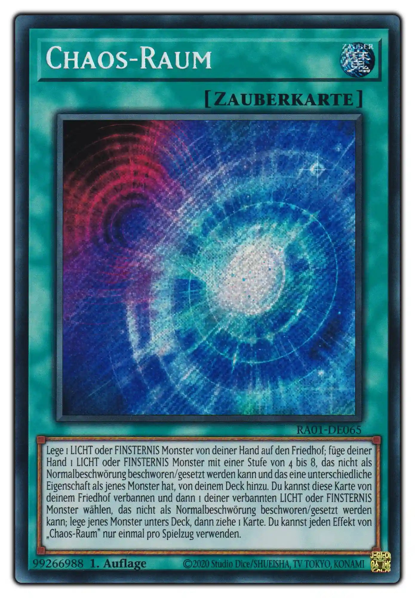 RA01-DE065 Chaos-Raum Secret Rare