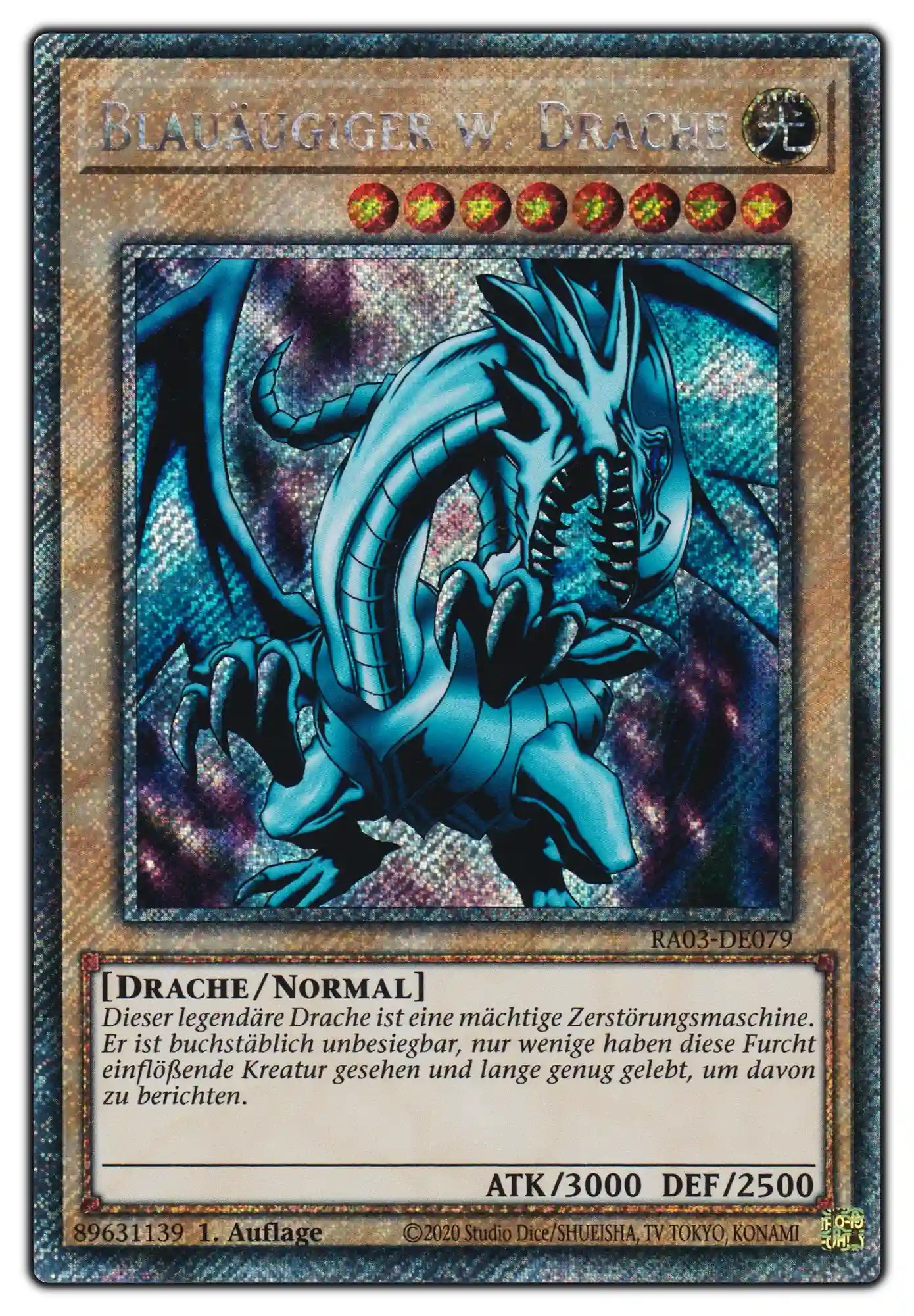 RA03-DE079 Blauäugiger w. Drache