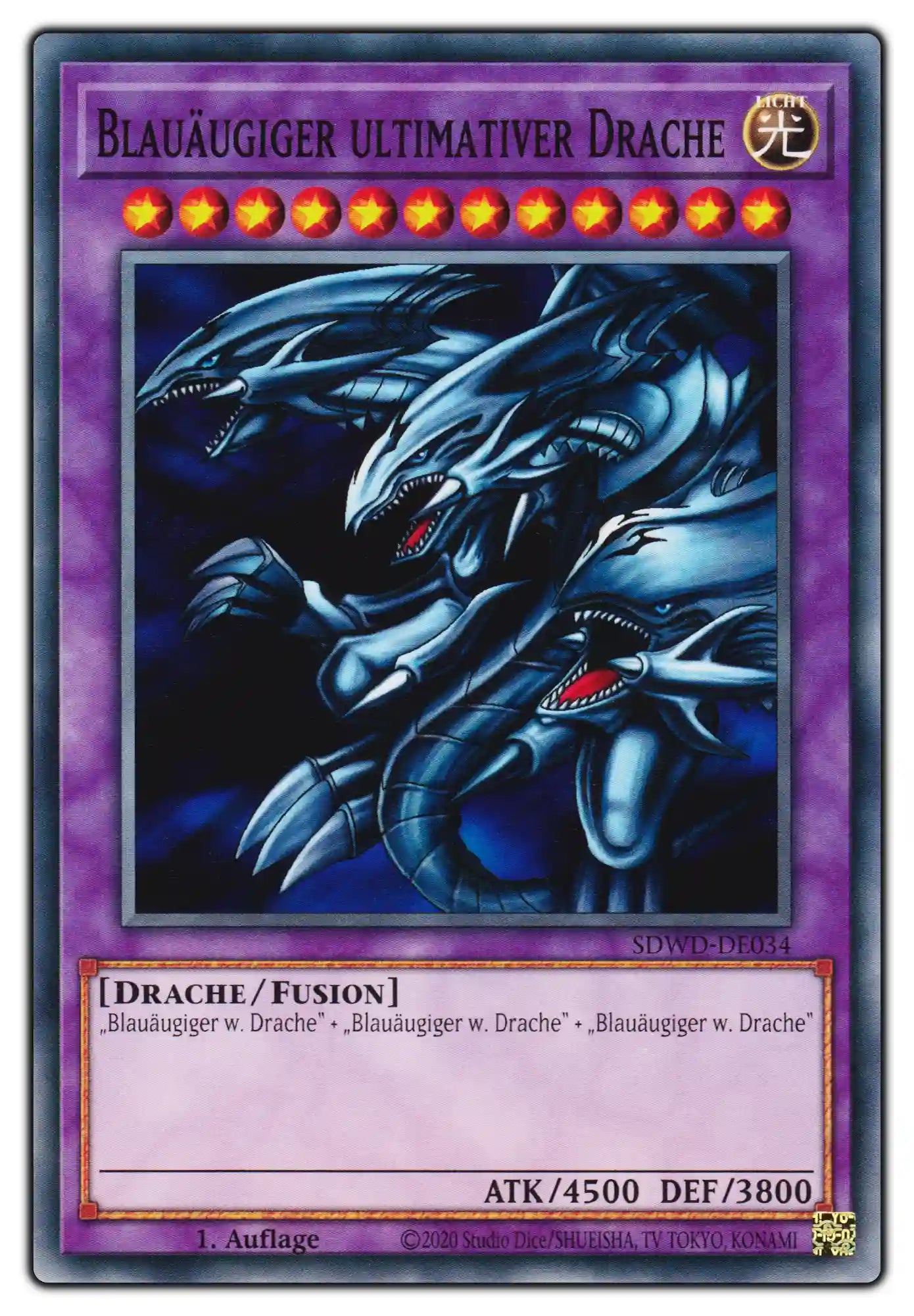 SDWD-DE034 Blauäugiger ultimativer Drache